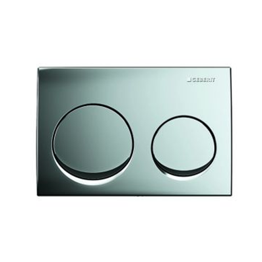 Picture of Geberit Actuator Plate Alpha 10 D-Flush Bright/Crm