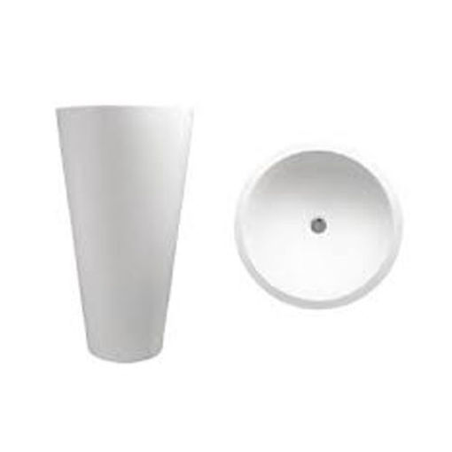 Picture of Dadoquartz Annelie 820 Pillar Basin No Tap Hole (Colour)