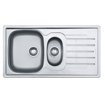 Picture of Cascade CDX 651 Single Bowl & Tidy 925 x 500 x  171 / 139