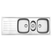 Picture of Cascade Cdx 671 Dble Bowl & Tidy 1360X500X157/139