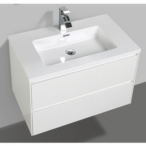 Picture of ENZO DOUBLE DRAWER & BASIN 600 COMBO white