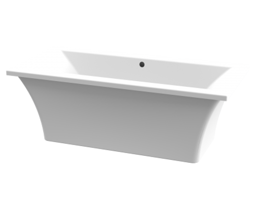 Picture of Bergamo 1800 x 800 Free Standing Acrylic Skirted Bath