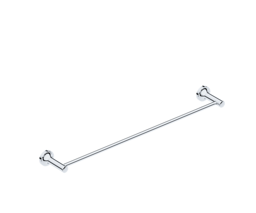 Picture of Liquid Red Felicity Single Towel Rail 650 mm (Chrome)