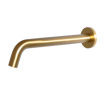Picture of Blutide Round Round Wall Spout 250 mm (Brushed Brass)