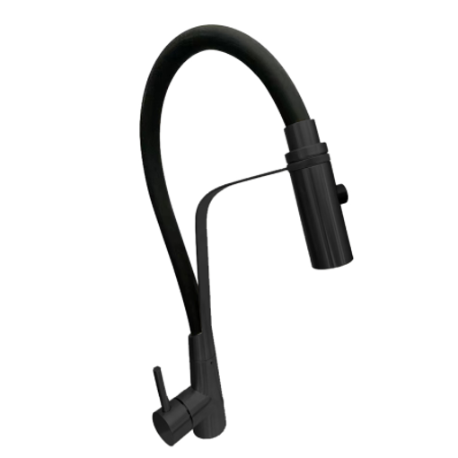 Picture of Cobra Indulge Pull Down Sink Mixer (Matt Black)