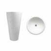 Picture of Dadoquartz Annelie 820 Pillar Basin With Tap Hole (Colour)
