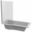 Picture of Tokyo Built-In Shower Bath with Shower Screen (Right Hand)
