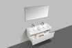 Picture of MILAN 1200 SINGLE DRAWER CABINET VANITY COMBO
