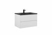 Picture of ENZO DOUBLE DRAWER & BASIN 800 COMBO BLACK