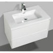 Picture of ENZO DOUBLE DRAWER & BASIN 800 COMBO white