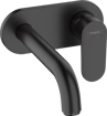 Picture of Hansgrohe Vernis Blend Concealed Basin Mixer with Spout (Matt Black)