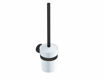 Picture of Liquid Red Felicity Toilet Brush + Holder (Black)