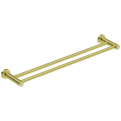 Picture of Bathroom Butler 4682 Double Towel Rail 650 mm Champagne Gold