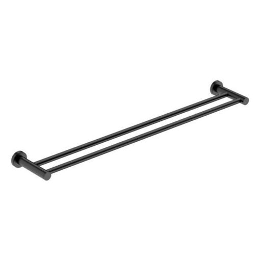 Picture of Bathroom Butler 4685 Double Towel Rail 800 mm Matt Black