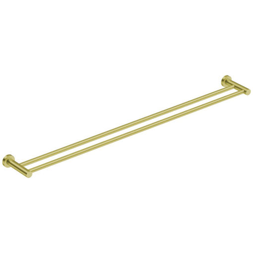 Picture of Bathroom Butler 4688 Double Towel Rail 1100 mm Champagne Gold