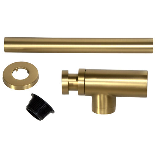 Picture of Blutide Brushed Brass Round Bottle Trap