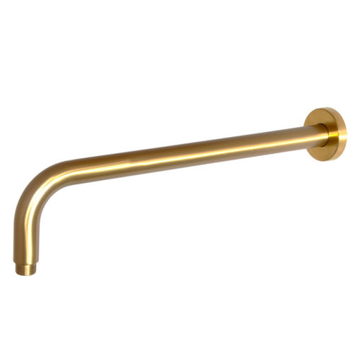 Picture of Blutide Round Shower Arm 400 mm (Brushed Brass)