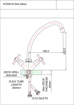 Picture of Neap Tide One Hole Sink Mixer J-Spout