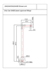 Picture of Shower Arm 400 mm (Black)