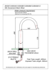 Picture of SILK BASIN MIXER GOOSENECK BRASS