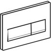 Picture of Geberit Actuator Plate Alpha 50 D-Flush Wht/Alp
