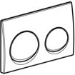 Picture of Geberit Actuator Plate Alpha 10 D-Flush Wht/Alp