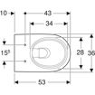 Picture of Smyle Round Rimfree Wall Hung Pan 500.215