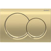 Picture of ACT PLATE ALPHA 01 D-FLUSH BRASS COLOURED
