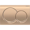 Picture of ACT PLATE ALPHA 01 D-FLUSH RED GOLD
