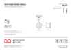 Picture of Bathroom Butler 5810 Single Robe Hook Polished