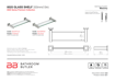 Picture of Bathroom Butler 8525 Glass Shelf 330 mm Polished