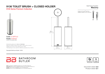 Picture of Bathroom Butler 9136 Toilet Brush + Holder Closed
