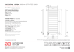 Picture of Bathroom Butler Natural 12 Bar 500 mm Str_Tdc_Pols