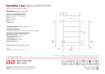 Picture of Bathroom Butler Natural 5 Bar 500 mm Straight Heated Towel Rail Polished