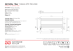 Picture of Bathroom Butler Natural 7 Bar 1100 mm Str_Tdc_Pols