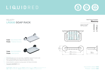 Picture of Liquid Red Felicity Soap Rack (Chrome)