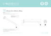 Picture of PLUS (1042) Shower Arm 90deg-400mm -CHRM