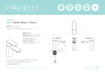Picture of Liquid Red Valour Single Lever Basin Mixer 110 mm