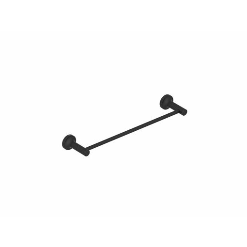 Picture of Liquid Red Felicity Single Towel Rail 430 mm (Black)