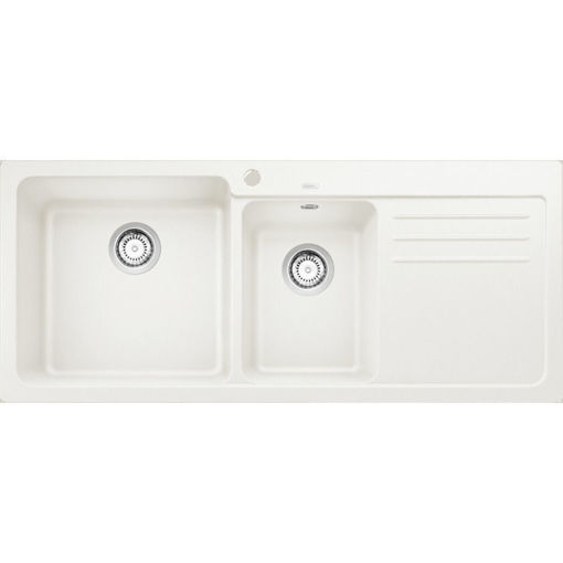 Picture of Blanco Naya 8 S Right Hand Strainer (White)