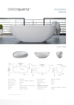 Picture of Dadoquartz Moloko Freestanding Bath 1775 x 785 (White)