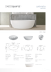 Picture of Dadoquartz Gabriella Freestanding Bath 1500 x 800 x 465