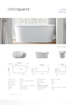 Picture of Dadoquartz Julia Freestanding Bath 1556 x 828 X 609