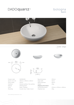 Picture of BOLOGNA BASIN 445 MM NOF white