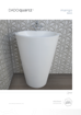 Picture of Dadoquartz Mango Pillar Basin No Tap Hole (Colour)
