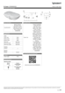 Picture of D-Code Built-in basin White High Gloss 495 mm
