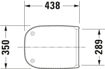 Picture of D-Code Toilet seat White