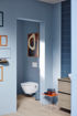 Picture of D-Neo Wall-mounted toilet Compact White High Gloss 480 mm
