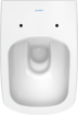 Picture of DuraStyle Wall-mounted toilet White High Gloss 540 mm 253809