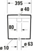 Picture of Happy D.2 Cistern White 160 mm